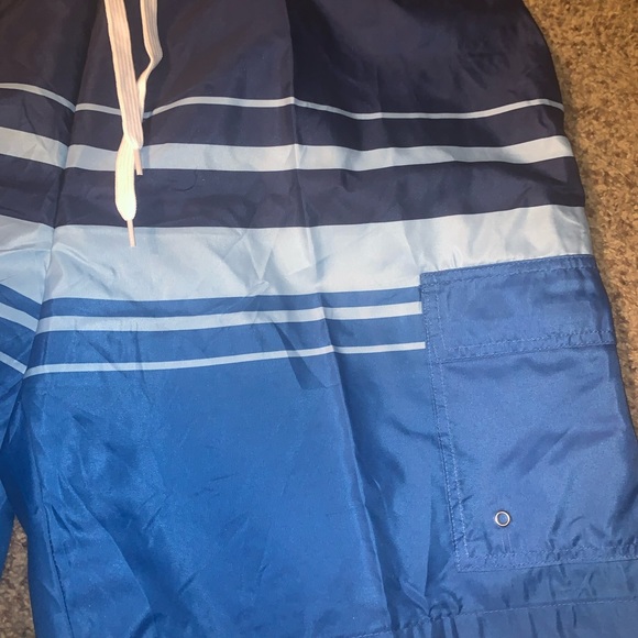Swim Trunks Men's XL 2X XXL New Blue - Picture 2 of 4